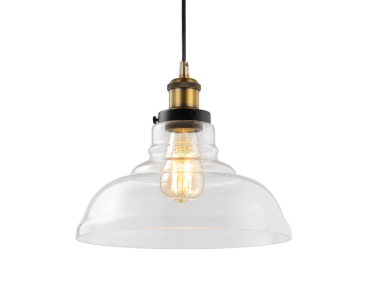 Litchfield-Farmhouse-Metal/Glass-LED-Pendant-Pendants