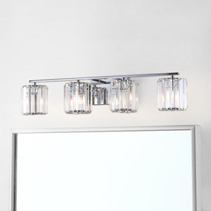 Coco-4-Light-Metal/Glass-Classic-Glam-LED-Vanity-Light-Bathroom-Vanity-Lights
