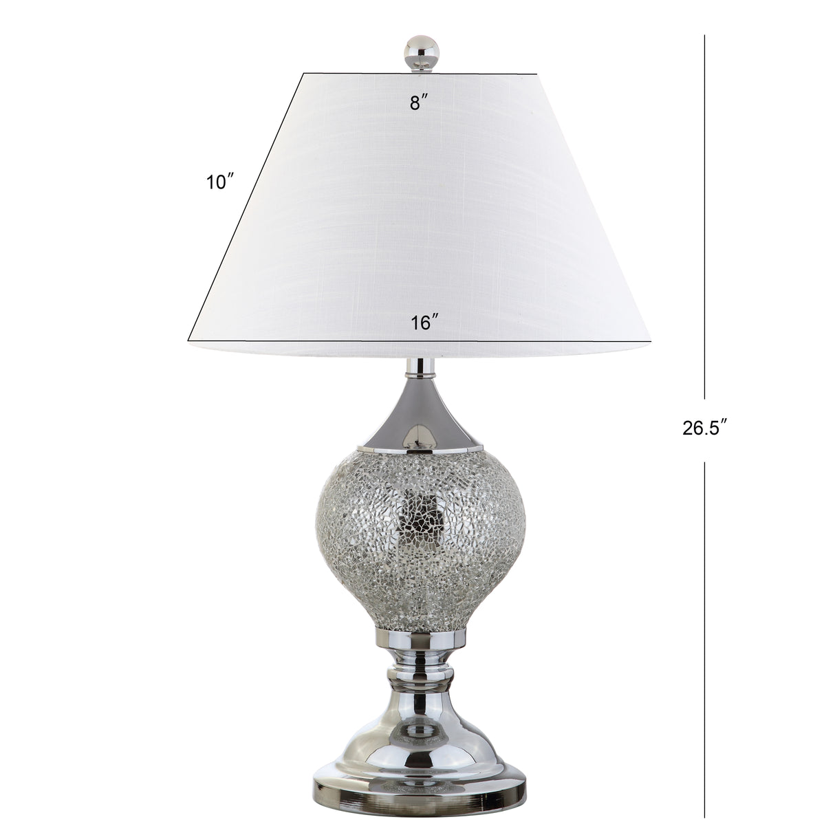Louise Mirrored LED Table Lamp