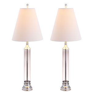 Astor Glass LED Table Lamp-Set of 2