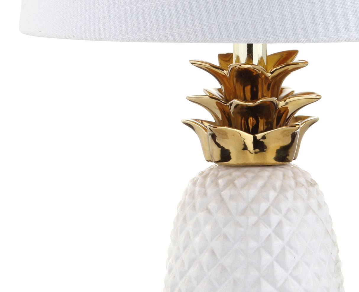 Pineapple Ceramic LED Table Lamp