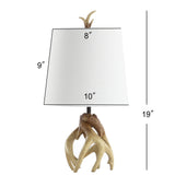 Vermont Antler Resin LED Table Lamp