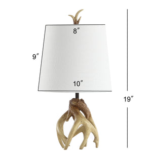 Vermont Antler Resin LED Table Lamp
