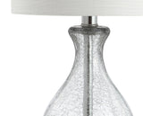 Playa Metal/Crackled Glass LED Table Lamp