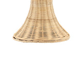 Joanie Woven Wicker Mid-Century Table Lamp