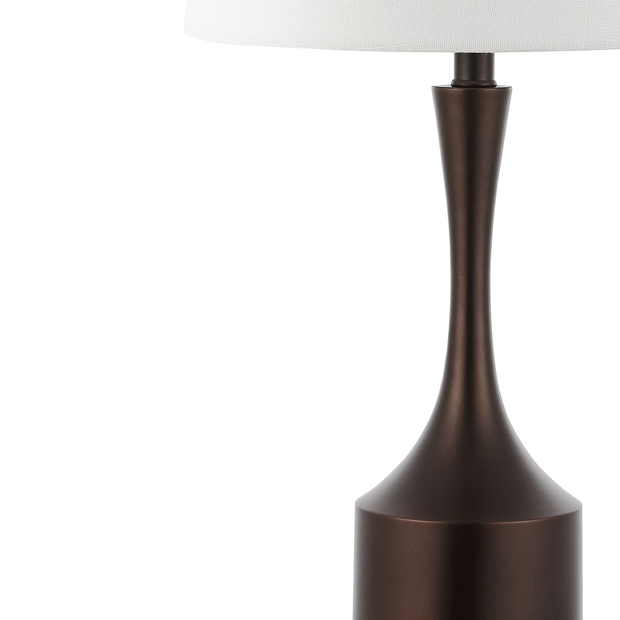 Cooper French Country Farmhouse Iron LED Table Lamp with USB Charging Port-Set of 2