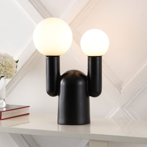 Leif-2-Light-Modern-Mid-Century-Resin/Iron/Frosted-Glass-Nordic-Cactus-LED-Table-Lamp-Table-Lamps