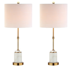Harper Marble/Crystal LED Table Lamp