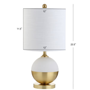 Carr Ceramic/Metal LED Table Lamp