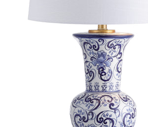 Leo chinoiserie led table lamp
