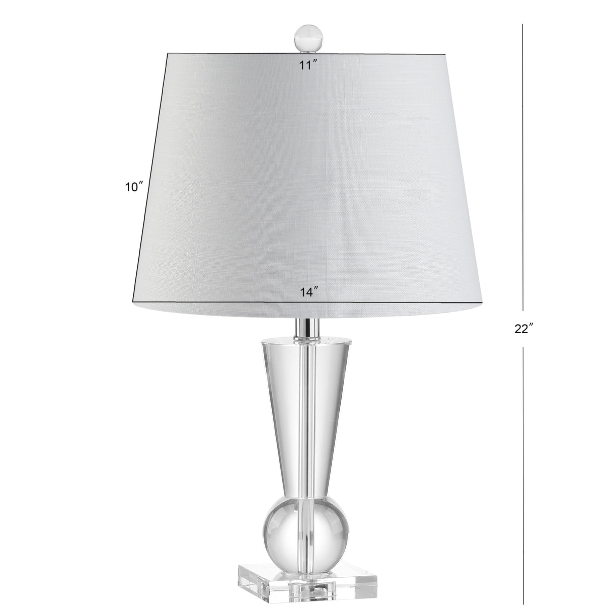 Wynne Crystal LED Table Lamp