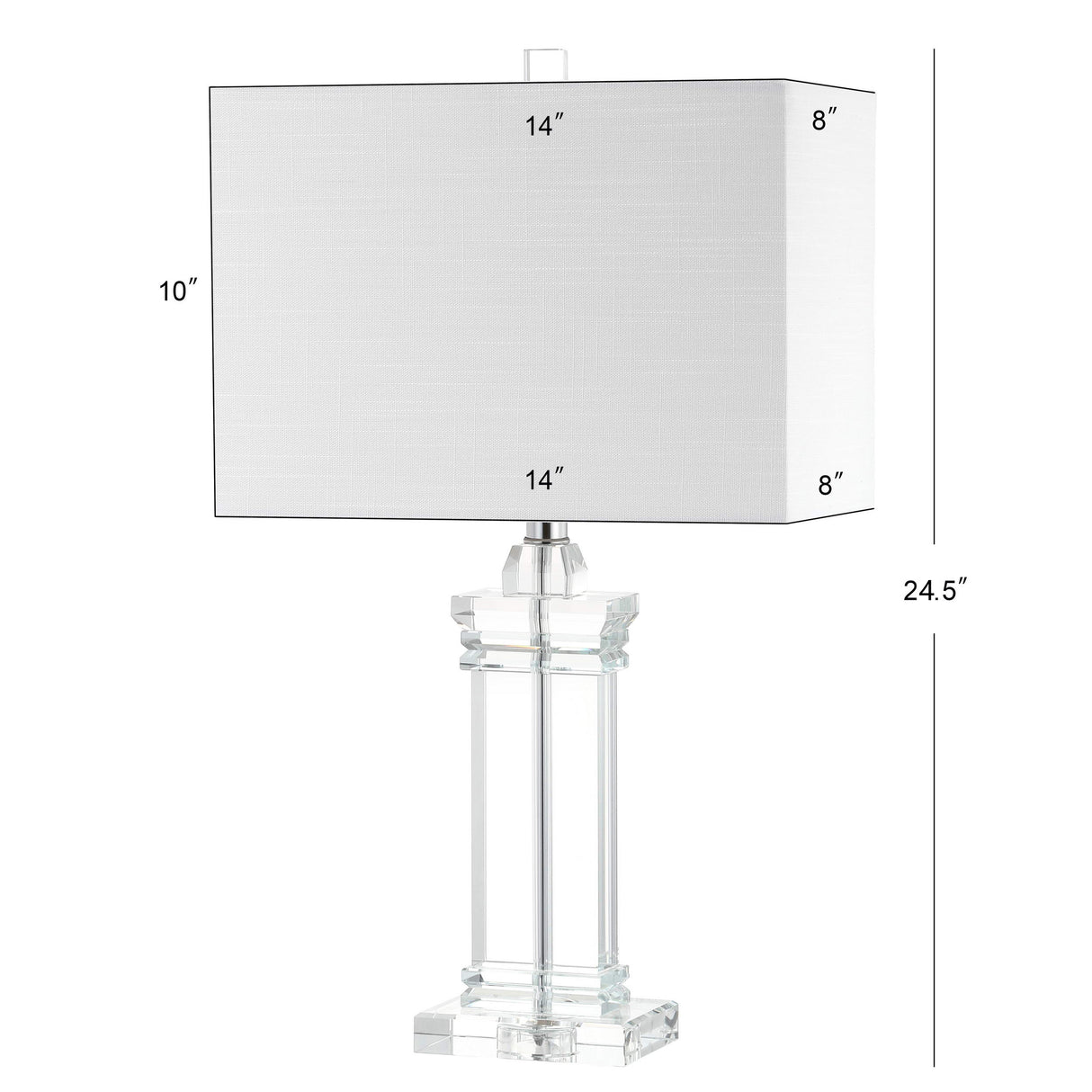 Ophelia Crystal LED Table Lamp