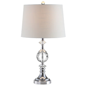 Channing LED Crystal/Metal Table Lamp