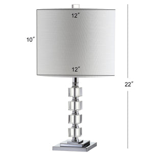 Barnard LED Crystal/Metal Table Lamp
