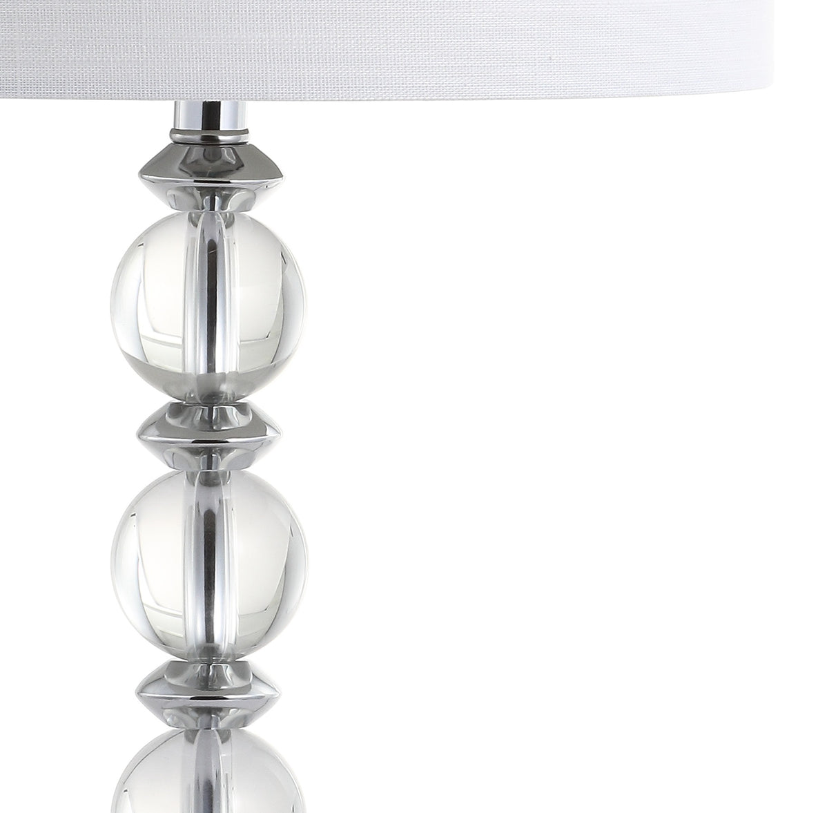Paul Crystal/Metal LED Table Lamp