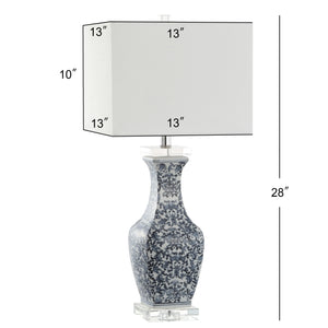 May Ceramic/Crystal LED Table Lamp