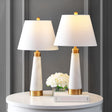 Travis-Marble/Iron-Gold-Modern-Column-LED-Table-Lamp-Table-Lamps