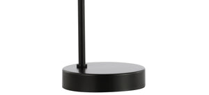 Arco Iron/Glass Minimalist Mid-Century Globe LED Table Lamp