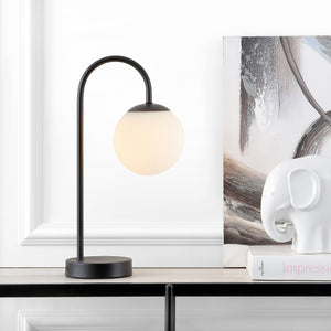 Arco-Iron/Glass-Minimalist-Mid-Century-Globe-LED-Table-Lamp-Table-Lamps
