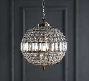 Georgina Crystal/Metal LED Pendant Pendant