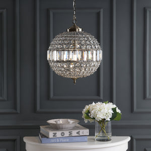 Georgina Crystal/Metal LED Pendant Pendant