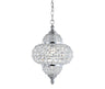 Juliette Crystal/Metal LED Pendant Pendant