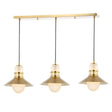Colin-Adjustable-Iron/Glass-Retro-Hurricane-Triple-Linear-LED-Pendant-Pendants
