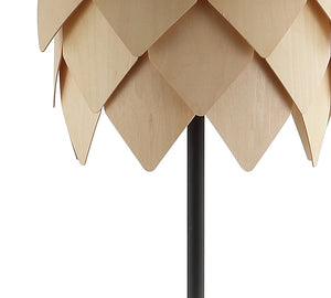 Simon Pinecone Wood/Metal LED Floor Lamp