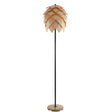 Simon-Pinecone-Wood/Metal-LED-Floor-Lamp-Floor-Lamps