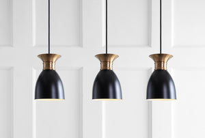 Edison Linear 3-Light Metal Linear LED Pendant