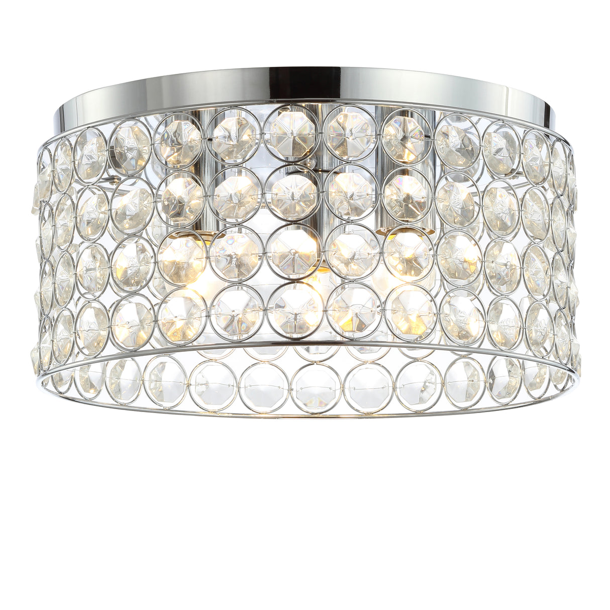 Ellen-3-Light-Crystal/Metal-LED-Flush-Mount-Flush-Mounts