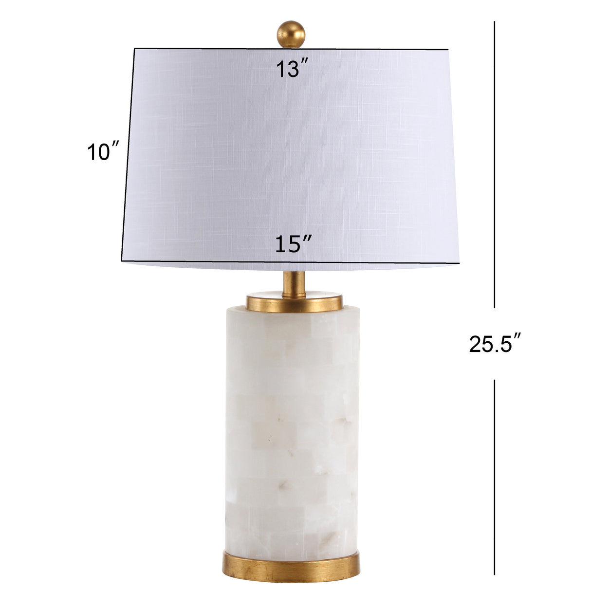 Eliza Alabaster LED Table Lamp