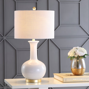 Brussels Ceramic/Metal LED Table Lamp