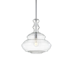 Bettina-Glass/Metal-LED-Pendant-Pendants