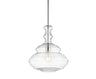 Bettina-Glass/Metal-LED-Pendant-Pendants