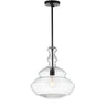 Bettina Glass/Metal LED Pendant
