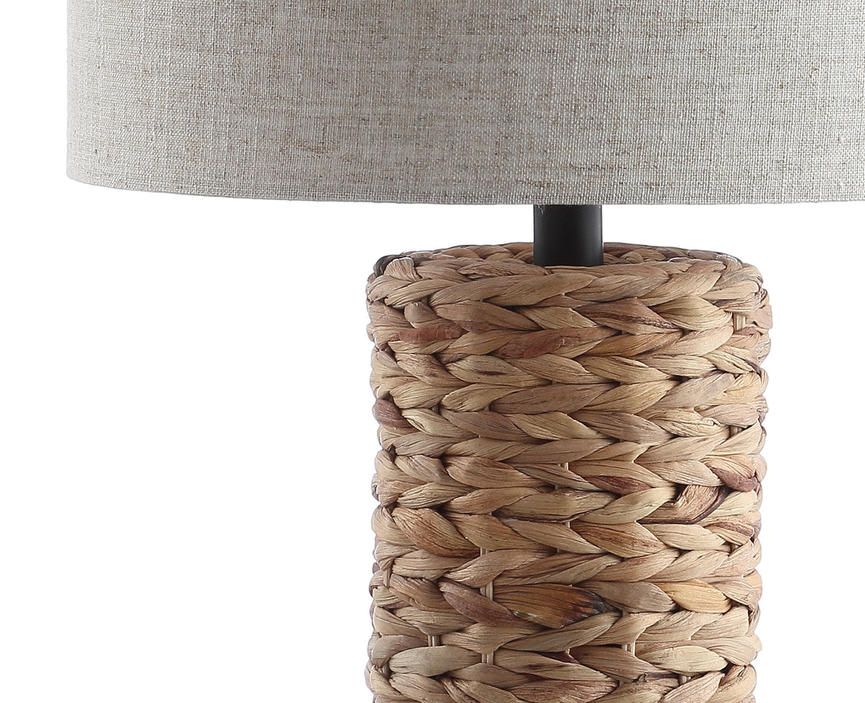 Elicia 1-Light Coastal Water Hyacinth LED Table Lamp