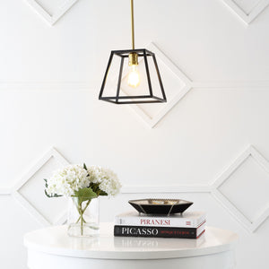 Girard 1-Light Farmhouse Industrial Iron LED Pendant
