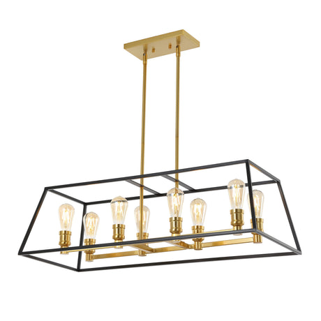 Liane-8-Light-Farmhouse-Industrial-Iron-Linear-LED-Pendant-Pendants