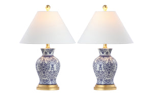 Xia Ceramic/Iron Classic Modern LED Table Lamp