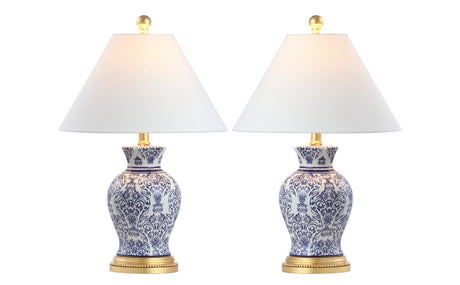 Xia Ceramic/Iron Classic Modern LED Table Lamp