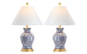 Xia Ceramic/Iron Classic Modern LED Table Lamp