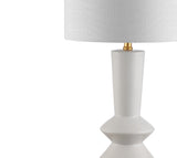 Ziggy Ceramic/Iron Contemporary Glam LED Table Lamp