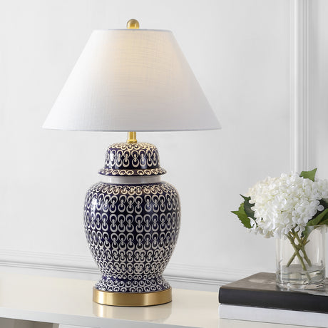 Tegola-Ceramic/Iron-Coastal-Modern-LED-Table-Lamp-Table-Lamps