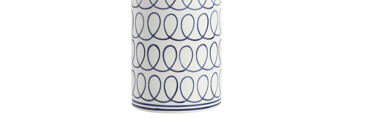 Loop Ceramic Modern Column LED Table Lamp