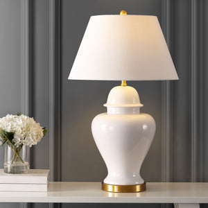 Sagwa Ceramic/Iron Modern Classic LED Table Lamp