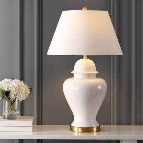 Sagwa Ceramic/Iron Modern Classic LED Table Lamp