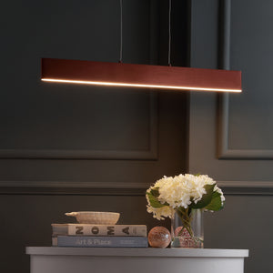 Draper Dimmable Adjustable Integrated LED Metal Linear Pendant