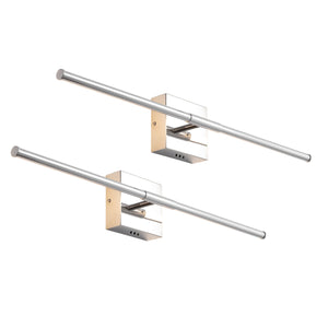 Makena modern minimalist dimmable integrated led metal wall sconce