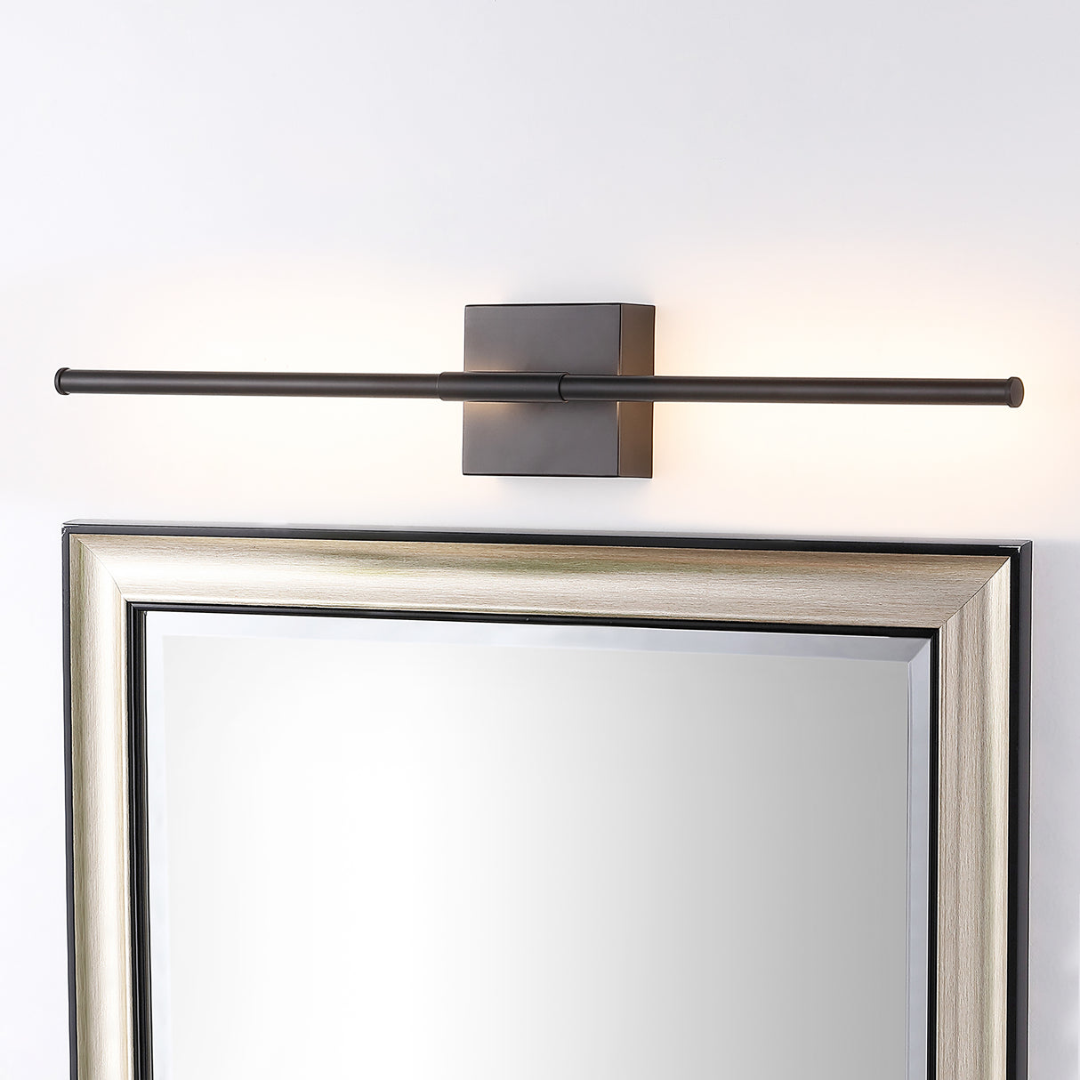 Makena modern minimalist dimmable integrated led metal wall sconce